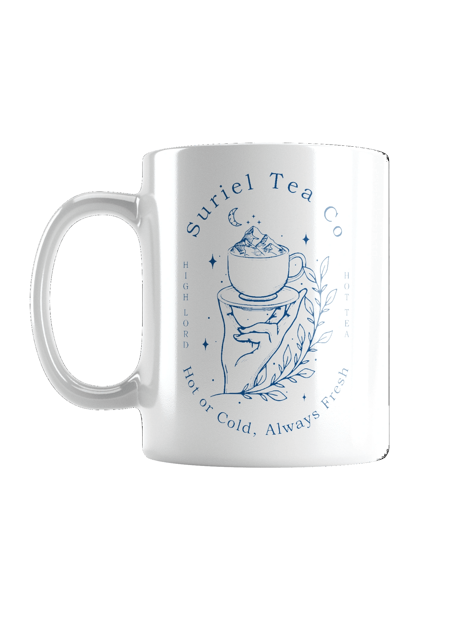 The Suriel Tea Co Suriel Tea Company Spill The Tea Velaris ACOTAR Symbol Classic Coffee Mug 1WH2 product image (1)