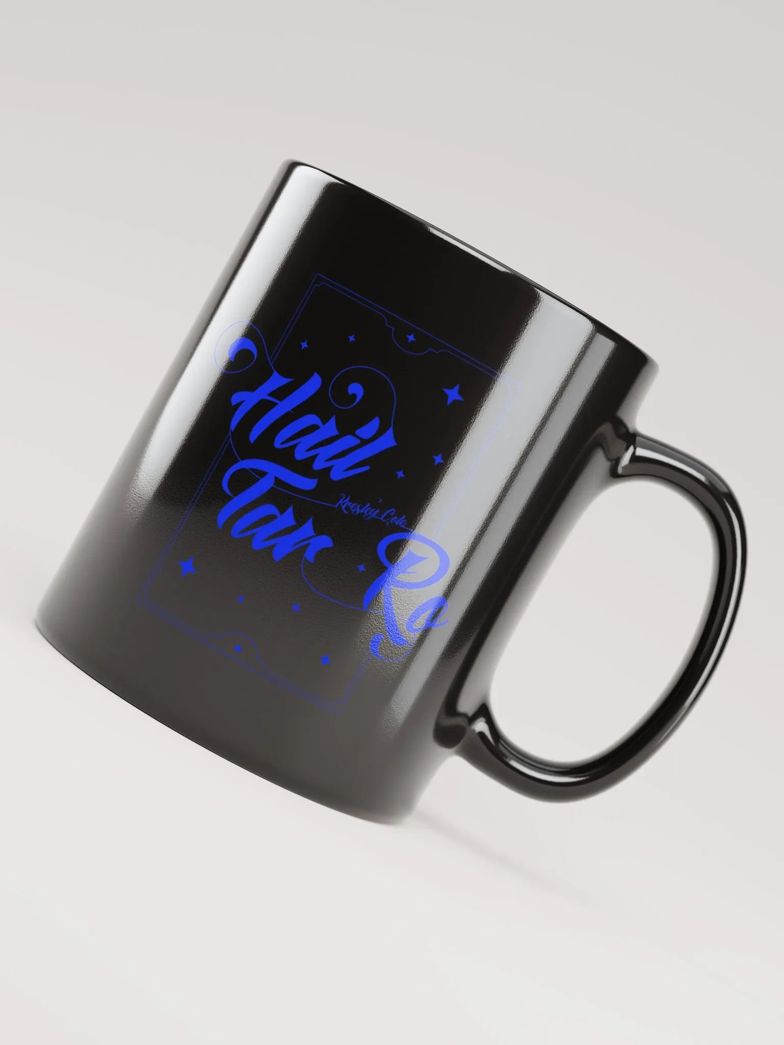 Hail Tar Ro Black Mug product image (8)