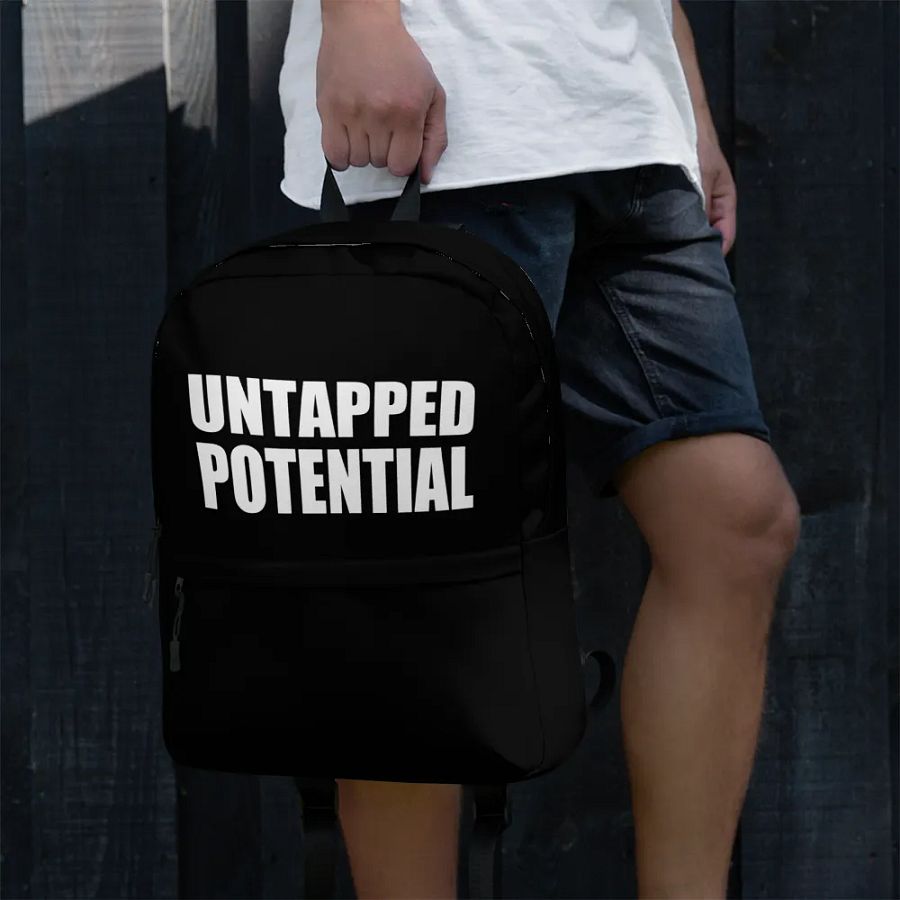 Untapped Potential All-Over Backpack product image (4)
