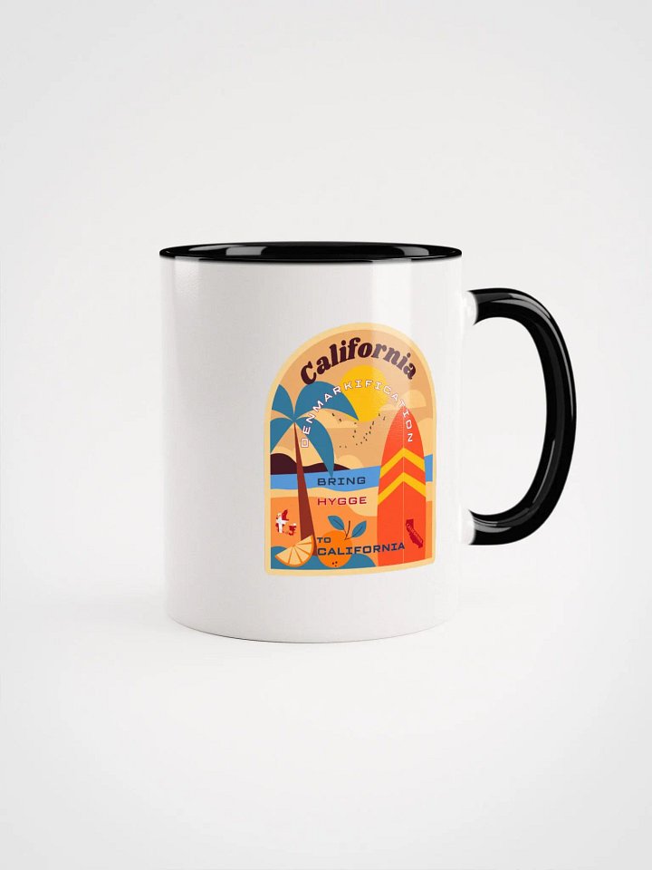 California Dreamin' Retro Surf / Denmarkification Mug product image (1)