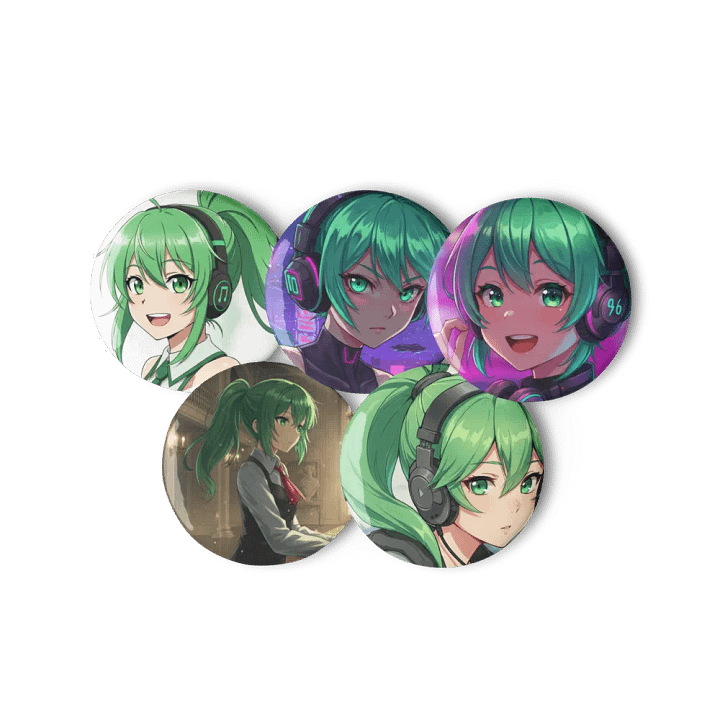 Emerald Harmony - Buttons product image (3)