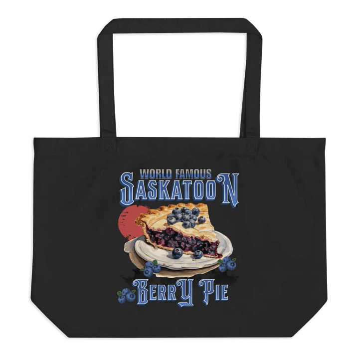 Saskatoon Berry Pie Golden Crusted Tote Bag product image (1)