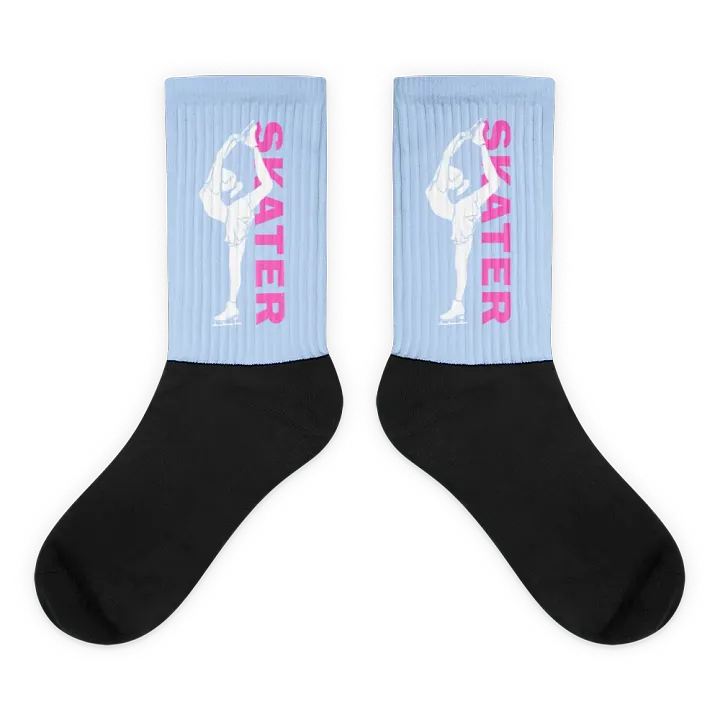 Light Blue SKATER Socks product image (1)