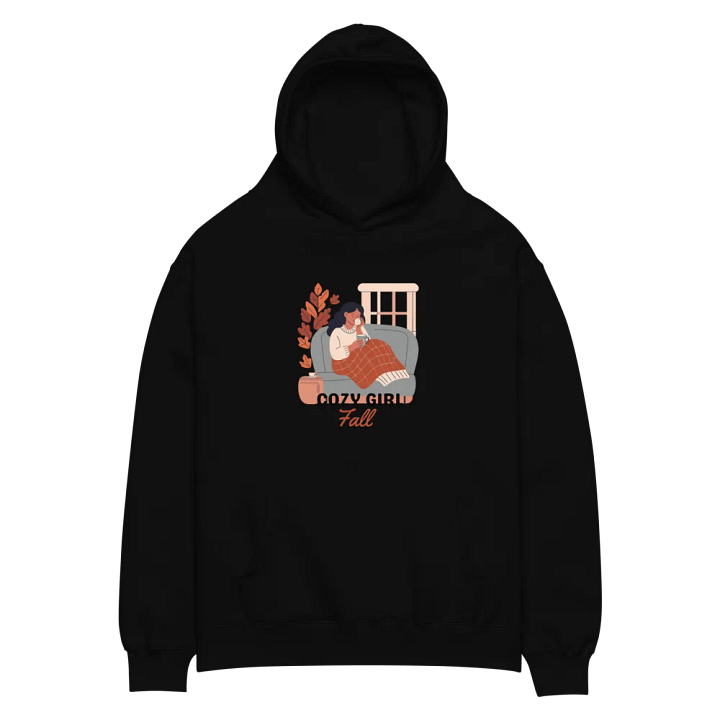 Cozy Girl Hoodie - Black product image (2)