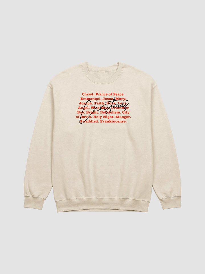 Christian Christmas Meaning Sweatshirt product image (1)