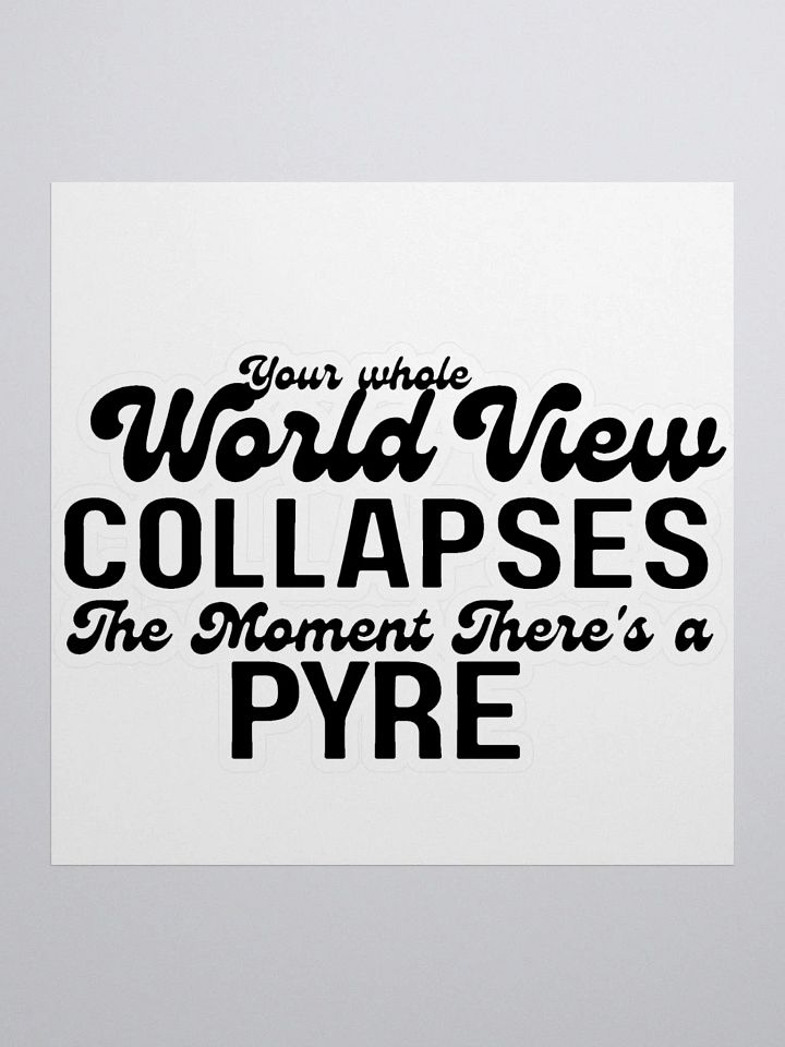 Whole world view set on fire product image (1)
