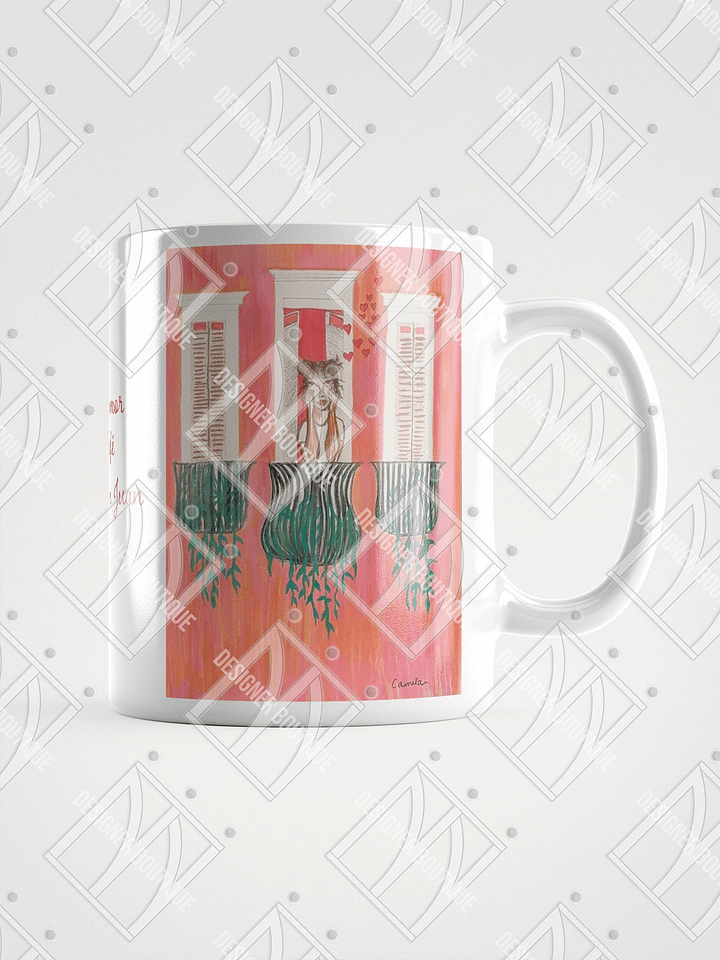 NN Designer Boutique x Camila Arraiza: Taza (Castaña) – Sabor a Amor y Café en el Viejo San Juan product image (1)