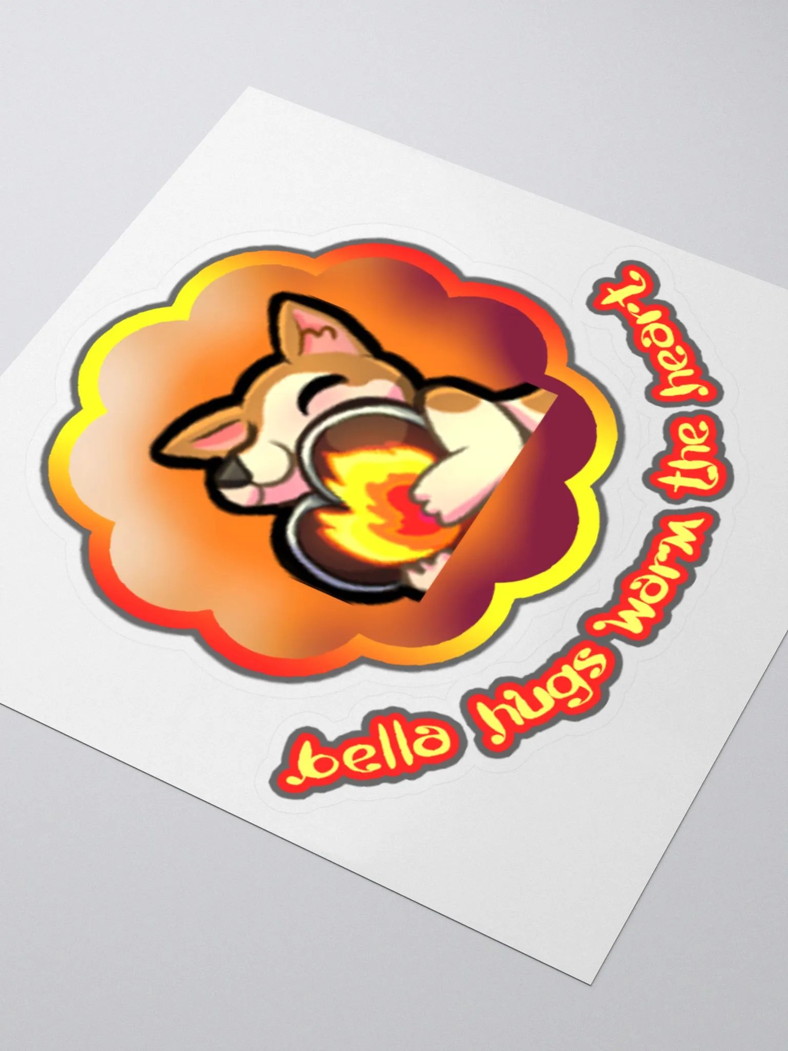 Bella Hug Red Sticker product image (8)