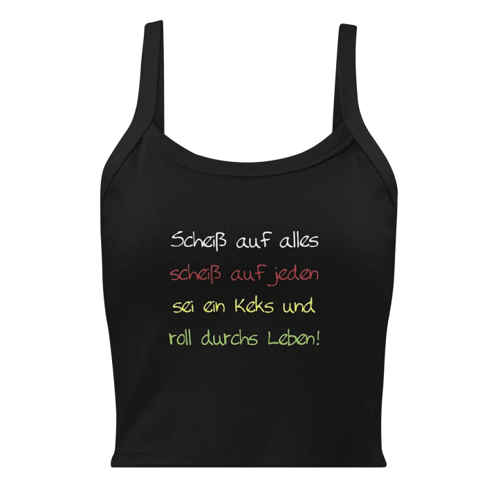 Frauen Tank Top Scheiß auf alles product image (1)
