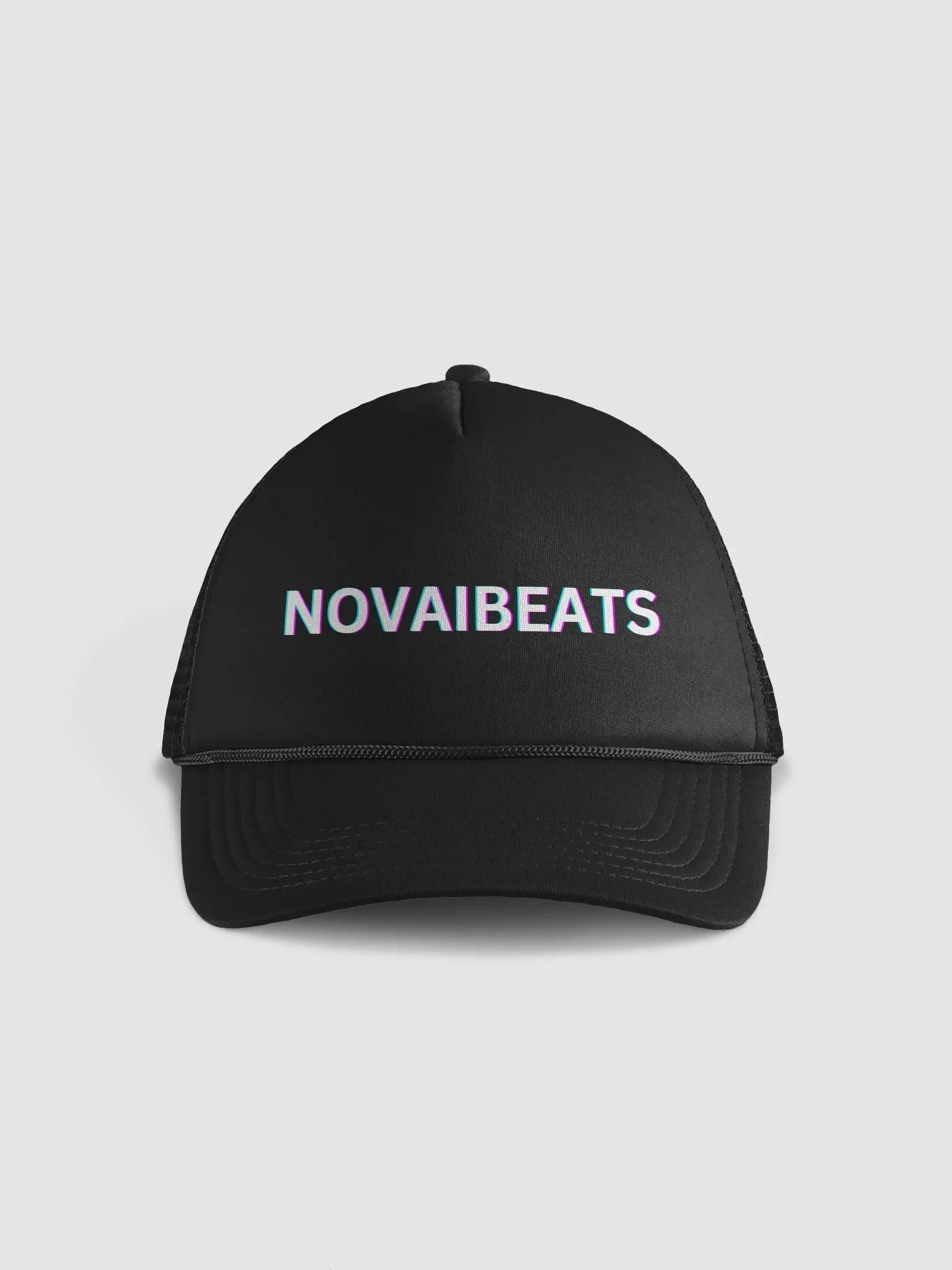 Novaibeats Brand Glitchwave Foam Trucker Hat product image (1)