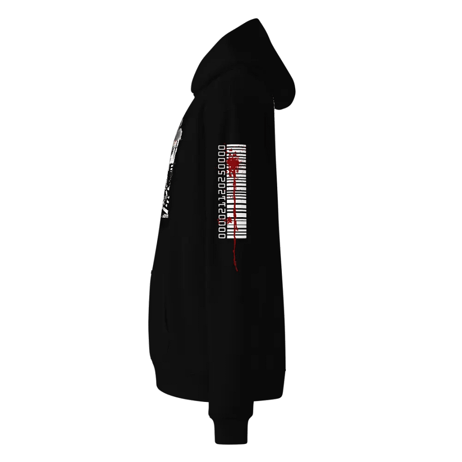 DIGITAL GLITCH QUEEN UNISEX STATEMENT HOODIE product image (4)