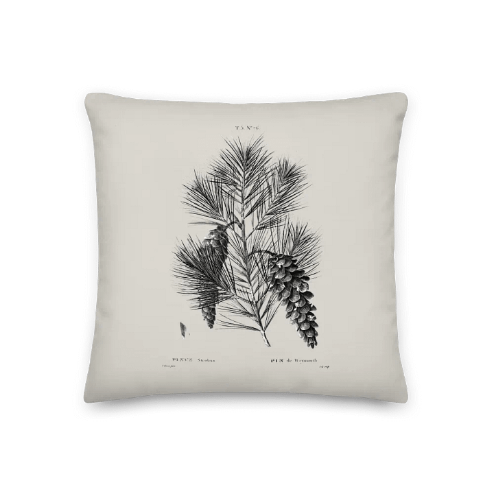 Pine Branch Paradise Premium Pillow product image (1)