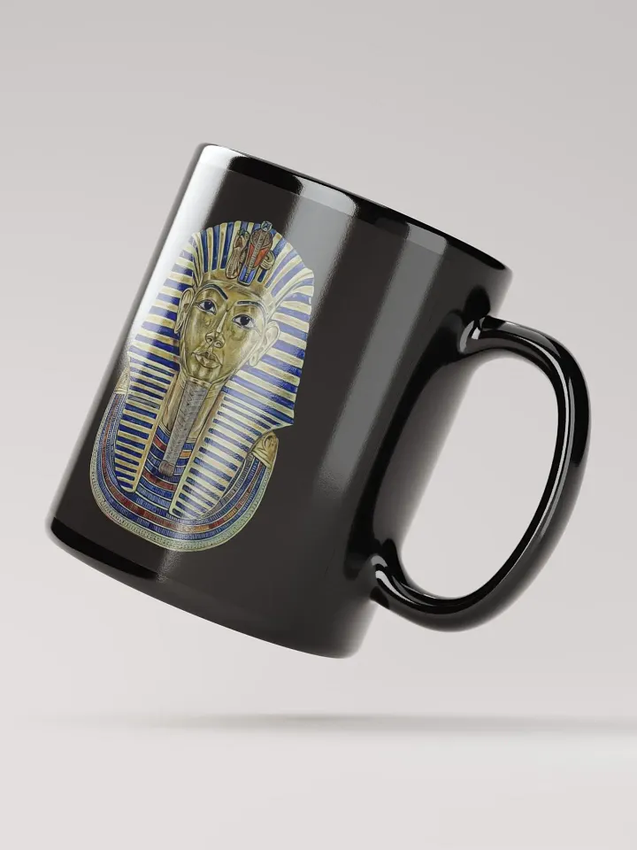Tutankhamun Mask Mug (Black) product image (3)