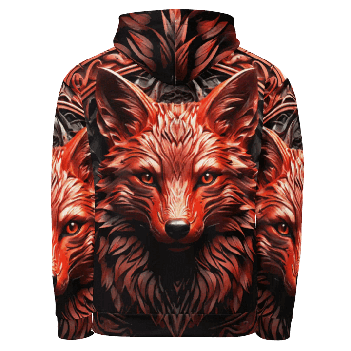Tsula agigage (Red Fox) ᎬᏂᎨᏧᎵ - In Red Wood product image (2)