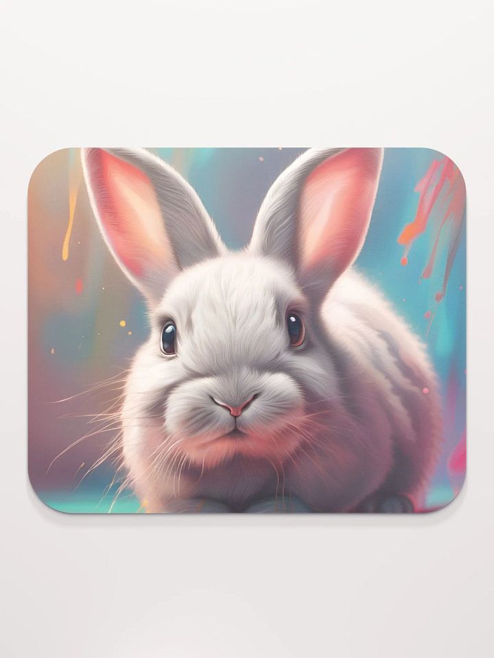 Cute Bunny Mouse Pad product image (2)