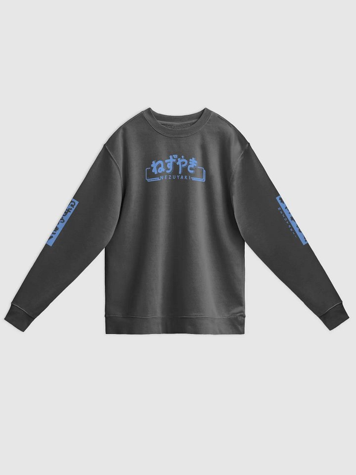 Mischievous Nezuyaki Midweight Sweatshirt (Blue) product image (1)