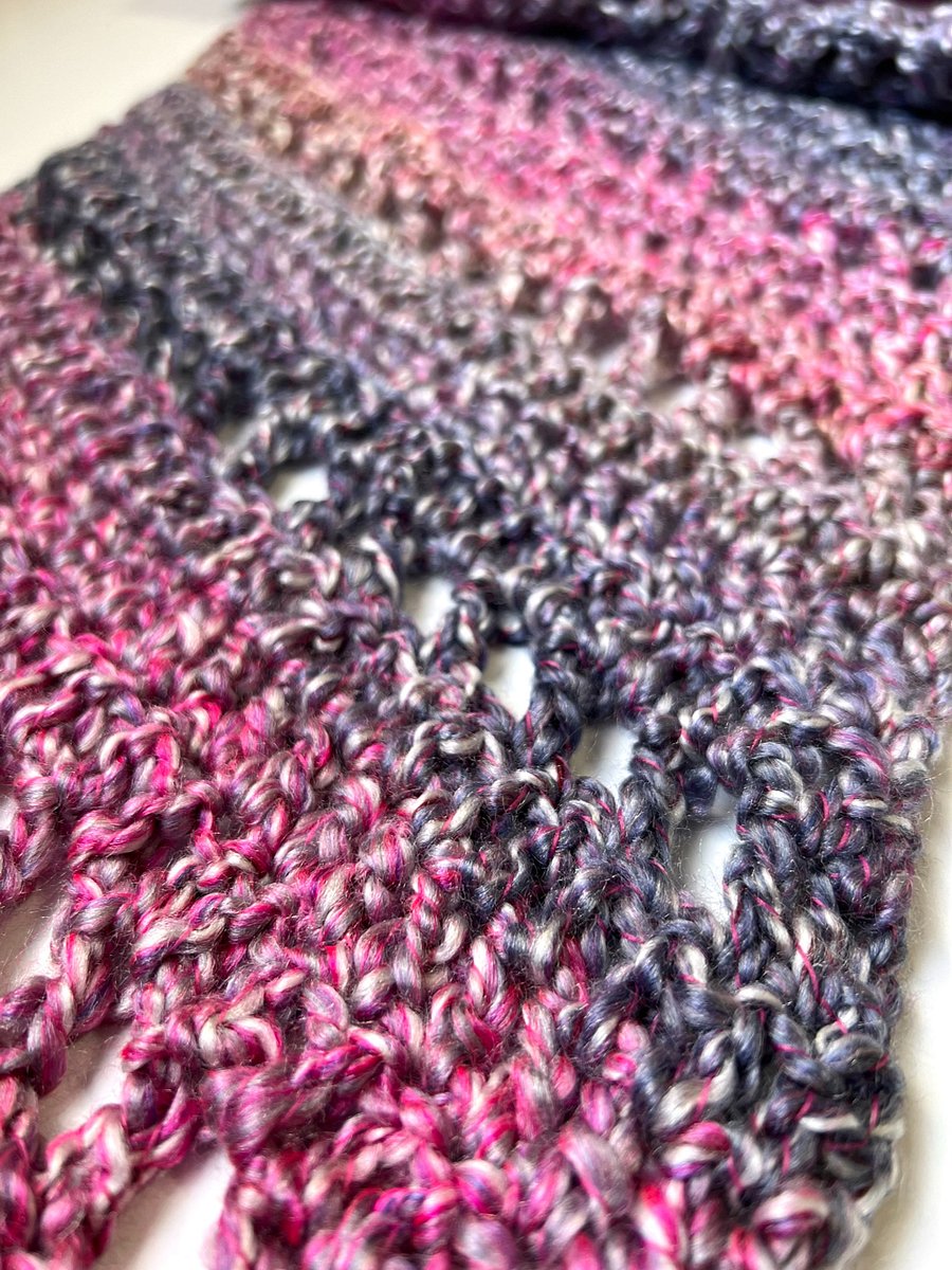 Amethyst Scarf/Shawl Crochet Pattern product image (3)