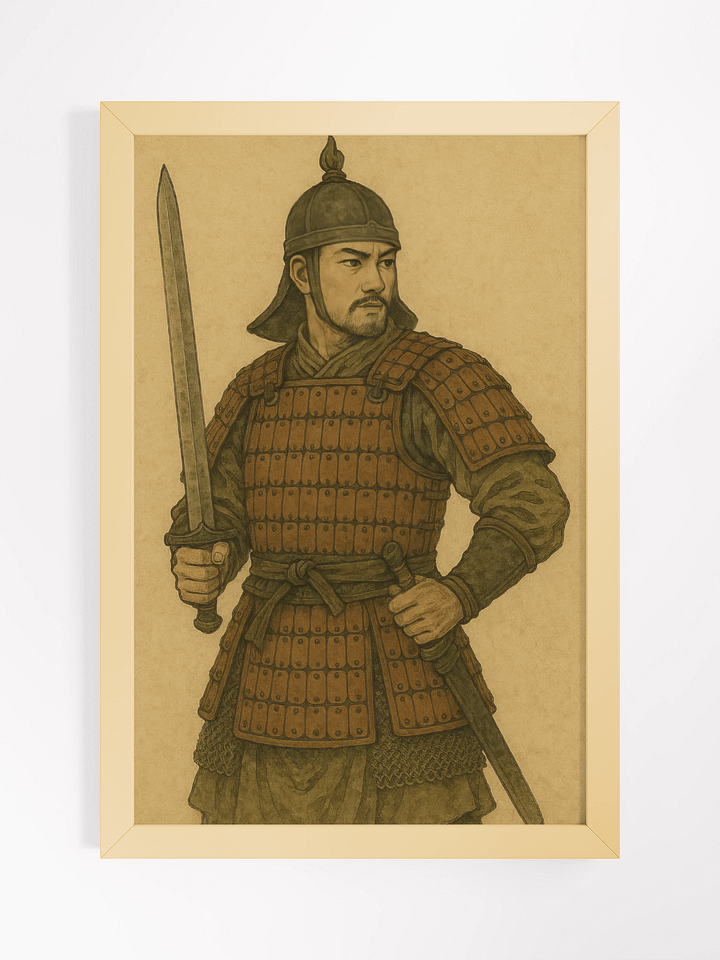 Warrior's Vigil Framed product image (2)