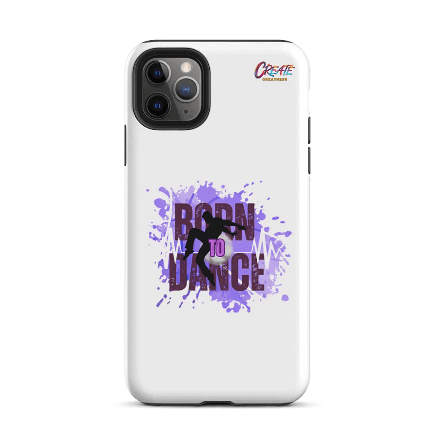 Soundwave Born to Dance His Silhouette iPhone® Tough Case product image (2)