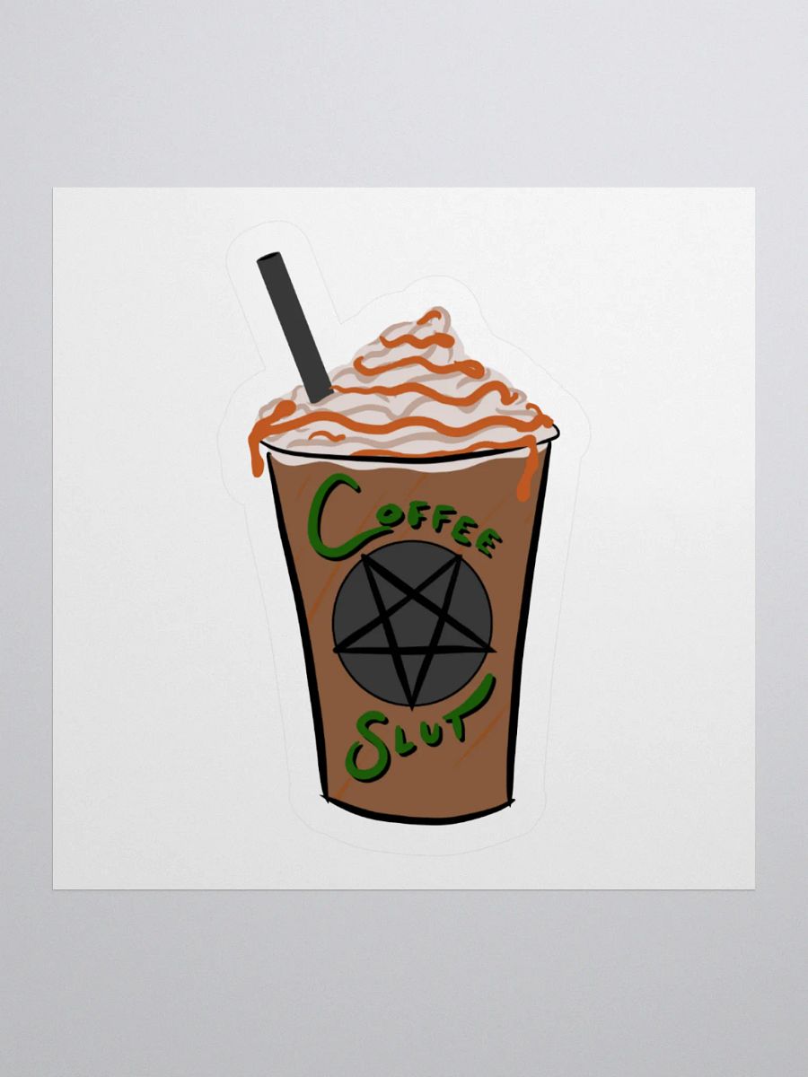 Coffee Slut Sticker product image (1)