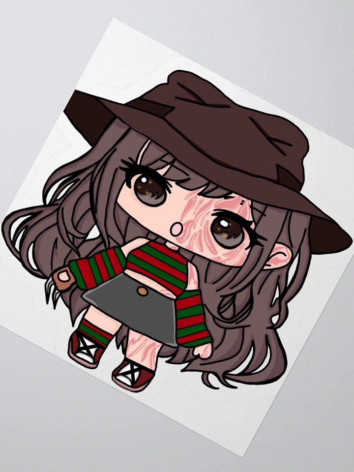 Chibi Surprise Kiss Cut Stickers product image (7)