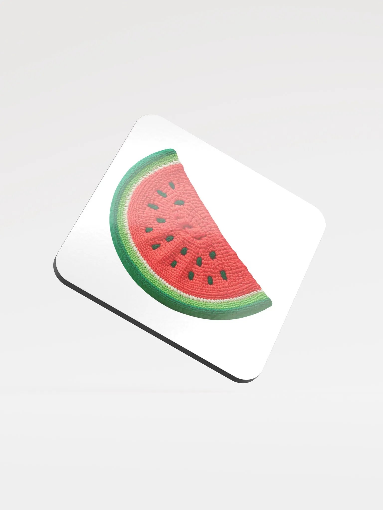 CozyAvocado Glossed Cork Coaster Watermelon #1 product image (1)