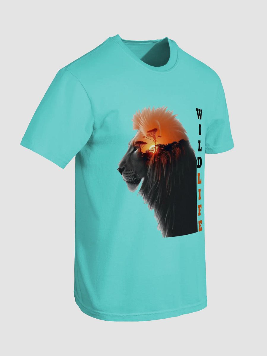 Wildlife Sunset Lion T-Shirt product image (44)