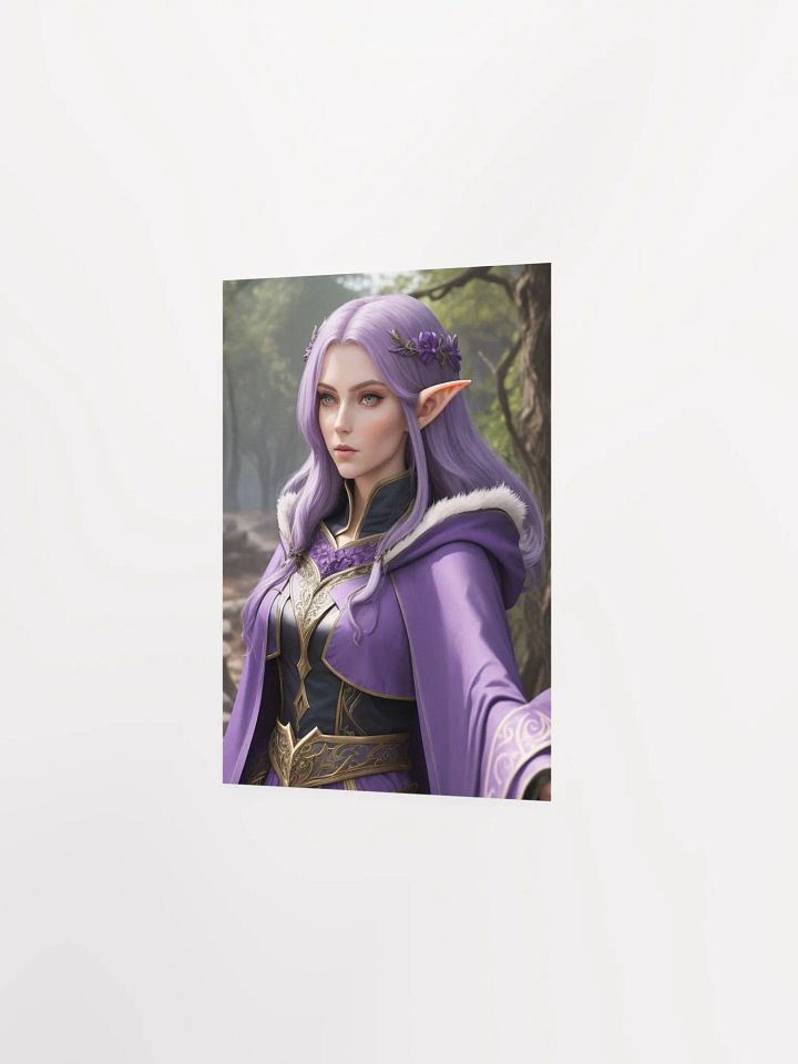 Fae Woman in Purple Poster product image (11)