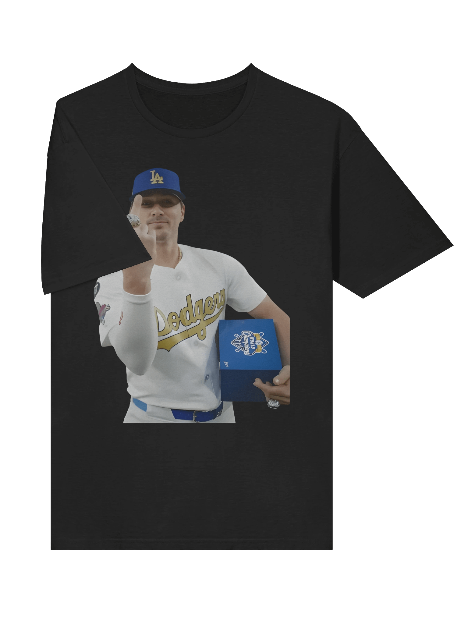 Kiké Hernández Middle Finger T-Shirt product image (3)