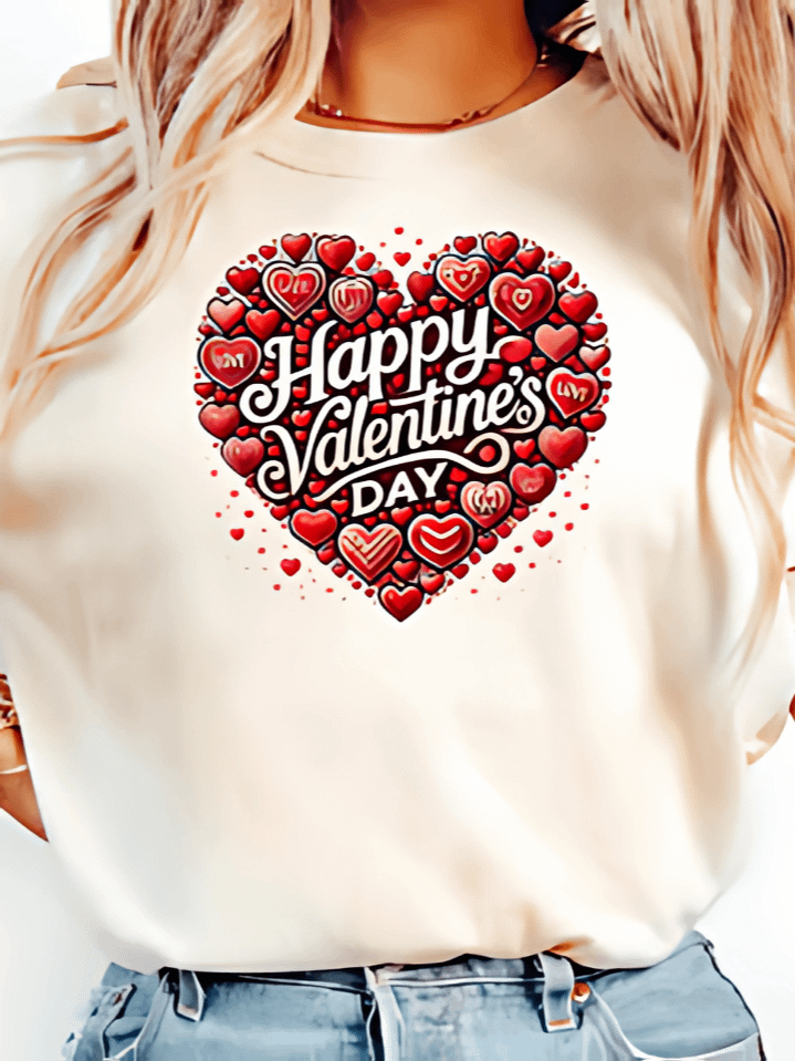 Happy Valentine’s Day Sublimation Design – Adorable Heart & Love Artwork for Mom – Perfect Valentine’s Gift – Instant Digital Download – 300 DPI PNG product image (1)