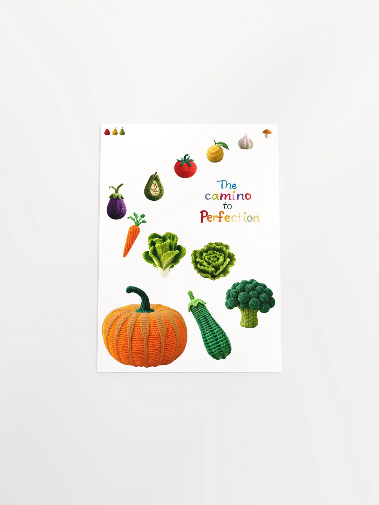 CozyAvocado Matte Paper Poster "The Camino to Perfection" product image (28)