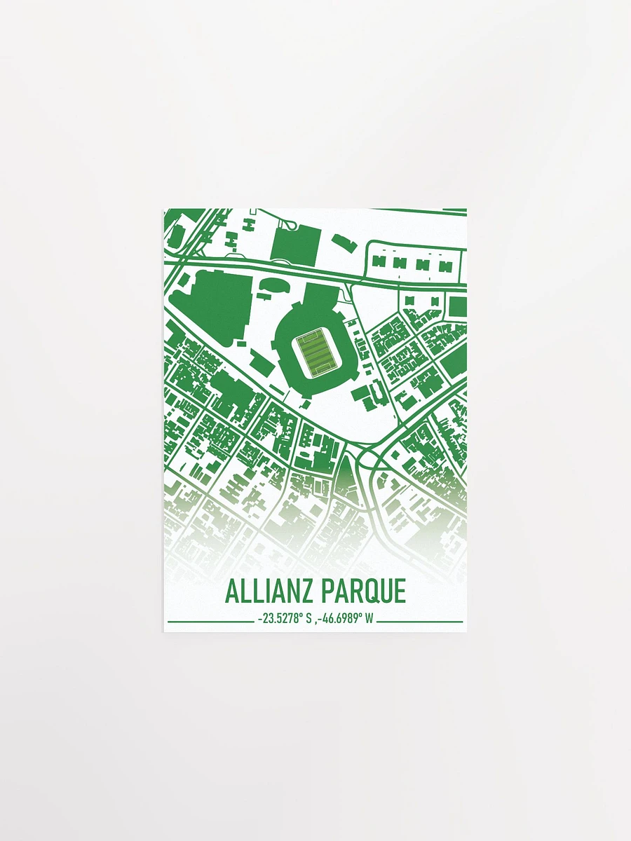 Allianz Parque Map Design Poster product image (2)