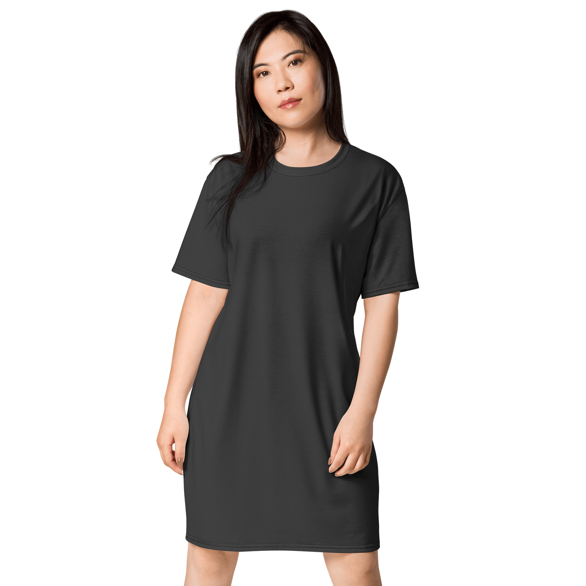 Eclipse Oversized T-Shirt Dress | Stretchy Fabric | Casual or Formal Style | Sizes 2XS-6XL | Exclusive Design product image (1)