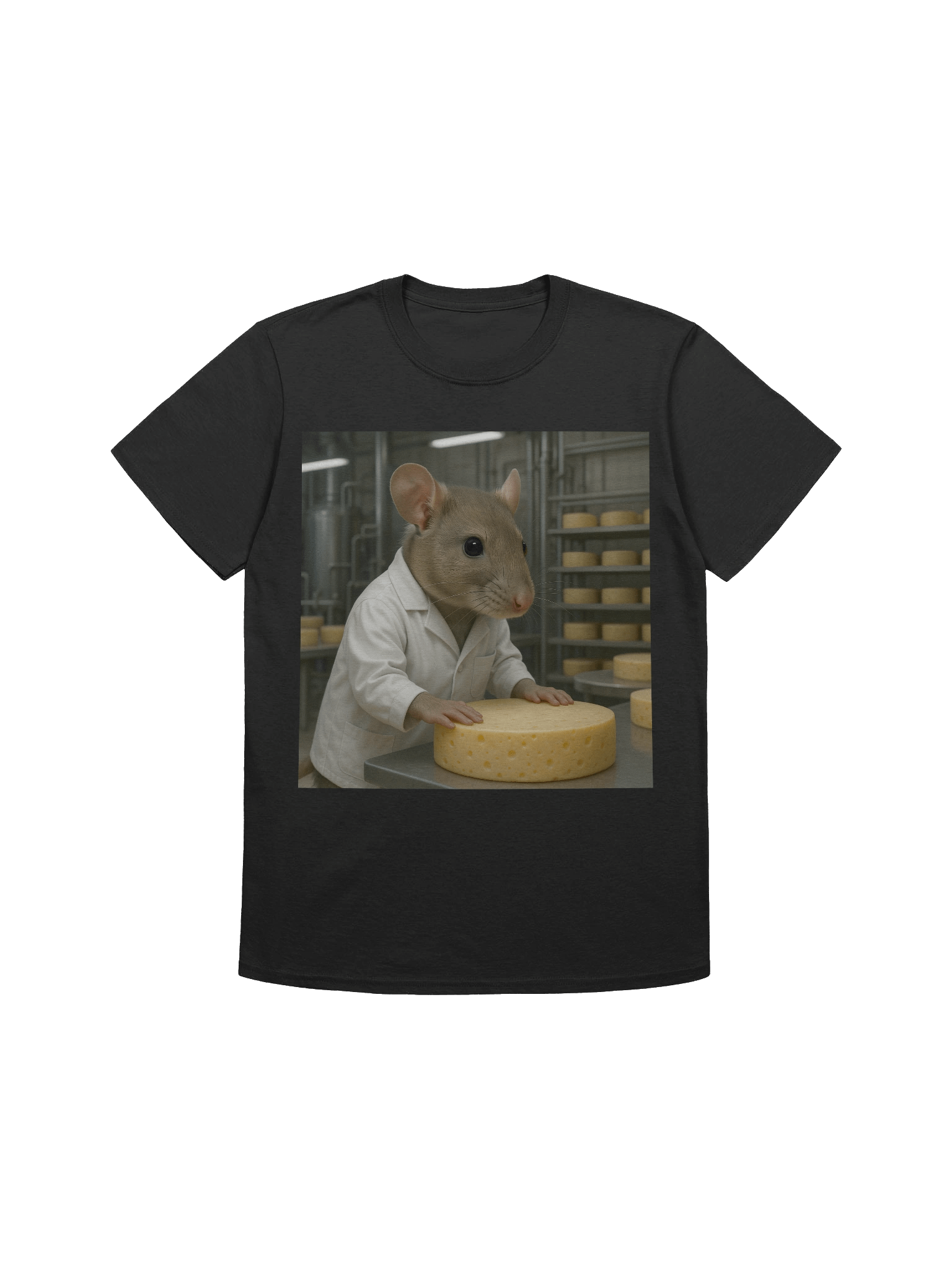 Cheese Factory Mouse T-Shirt product image (2)
