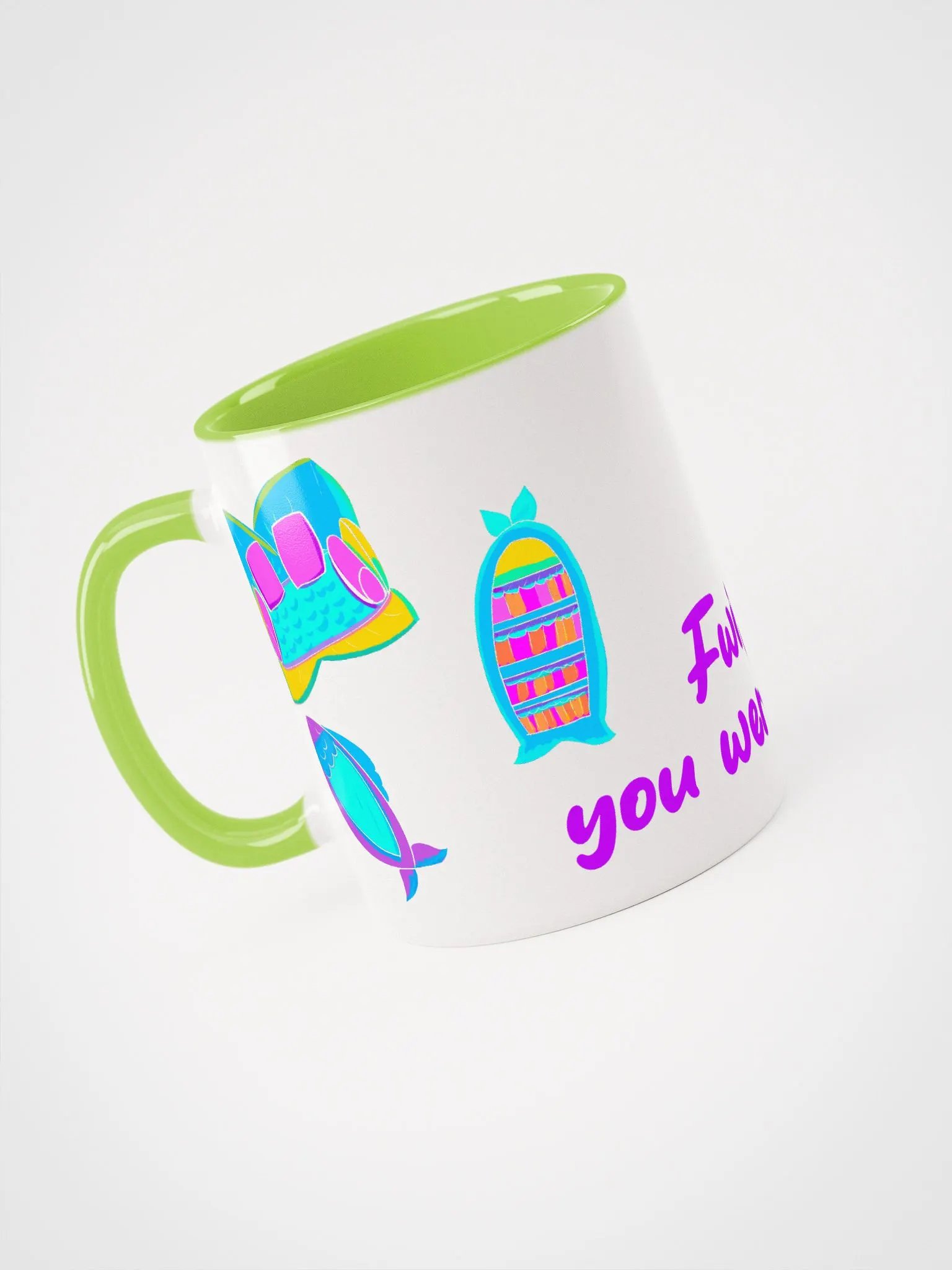 Fwish You Were Here - color mug product image (26)