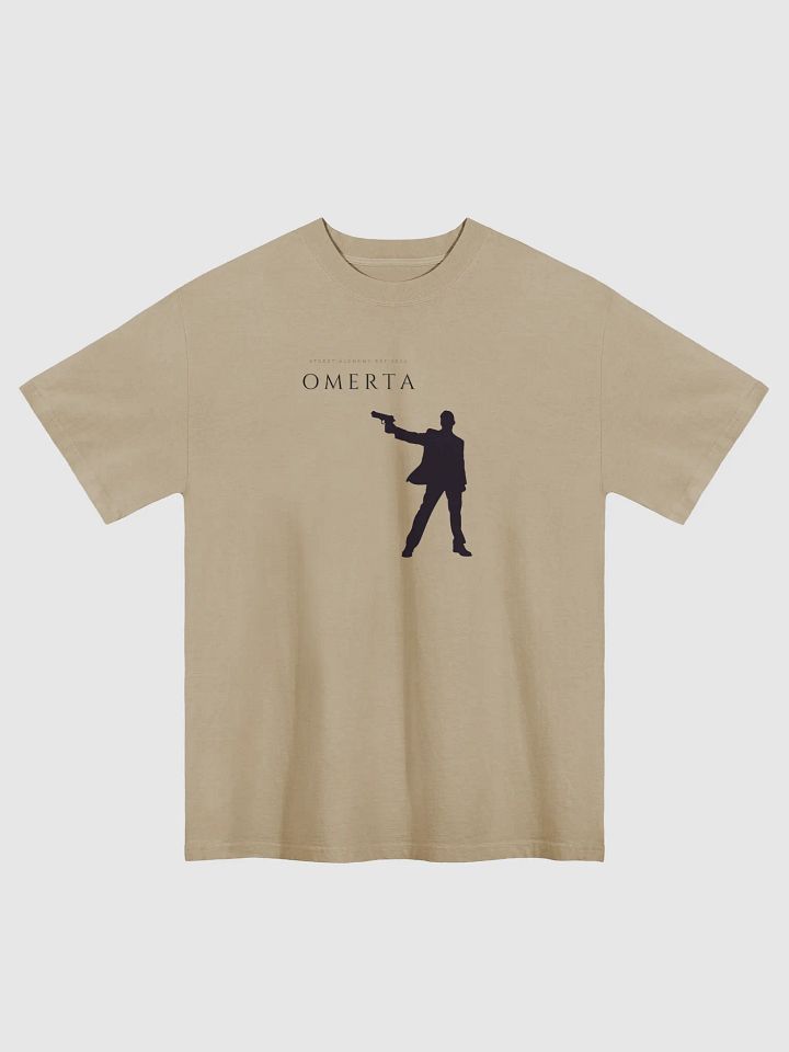 Omertà Premium Oversized Tee product image (1)