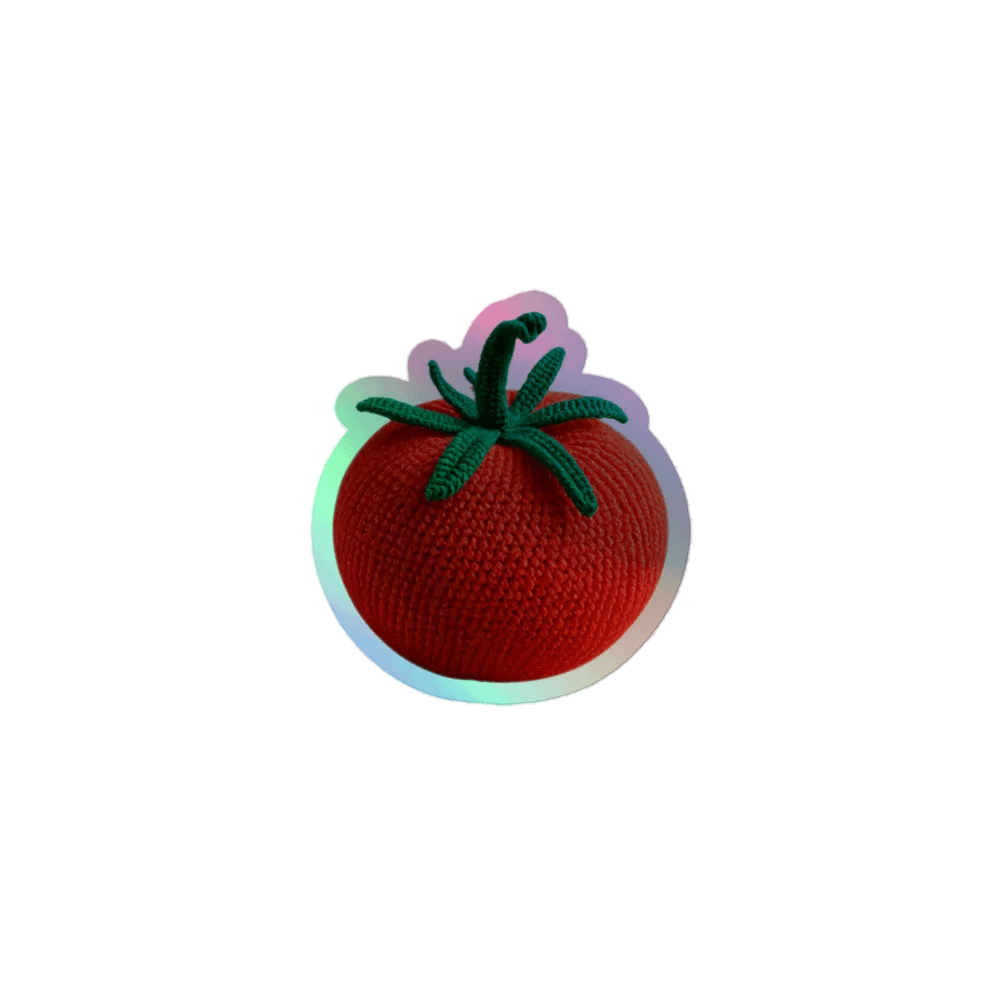 CozyAvocado Kiss-Cut Holographic Sticker Sheet Yomato #1 product image (1)