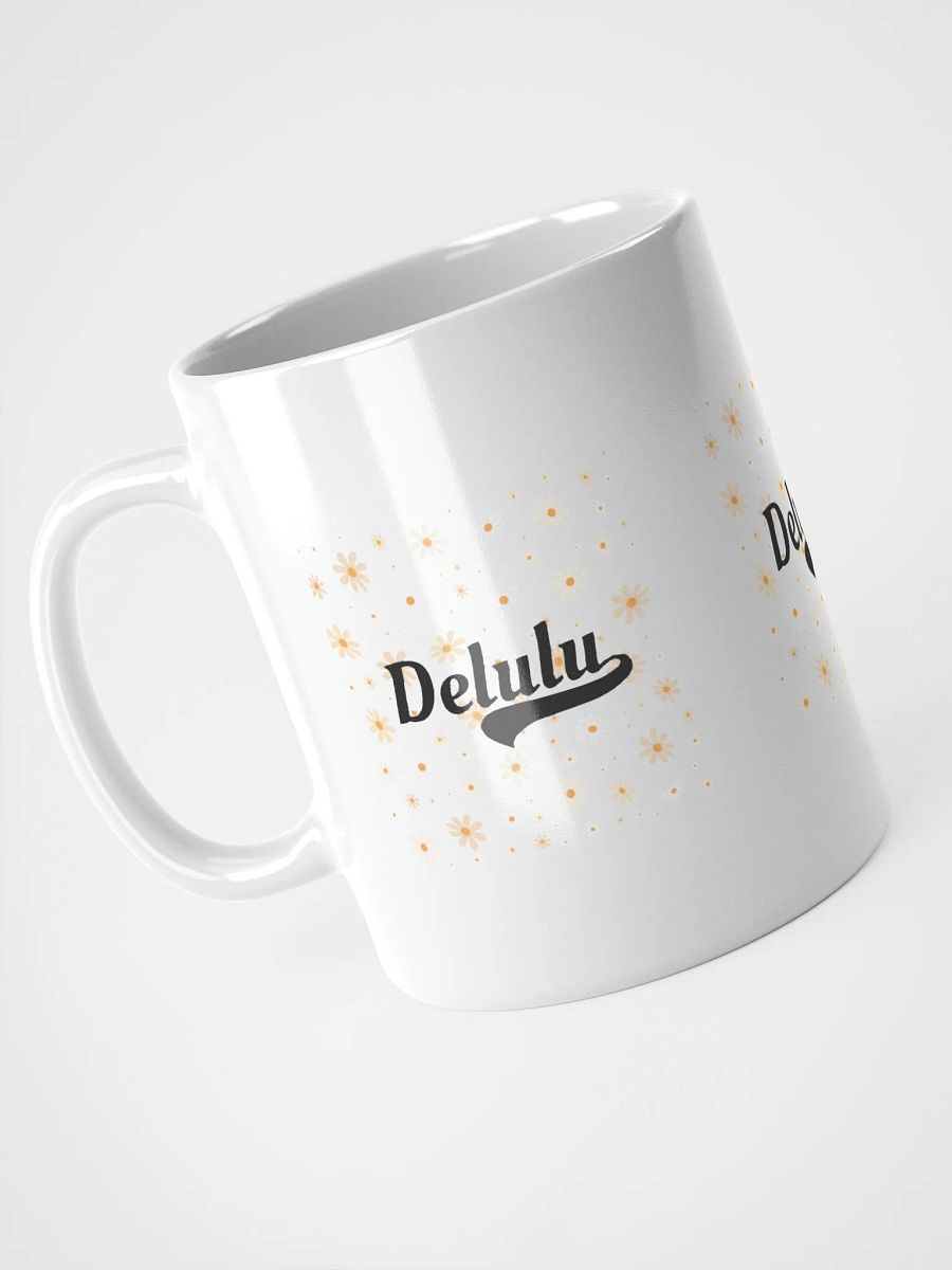 Delulu White Glossy Mug product image (7)