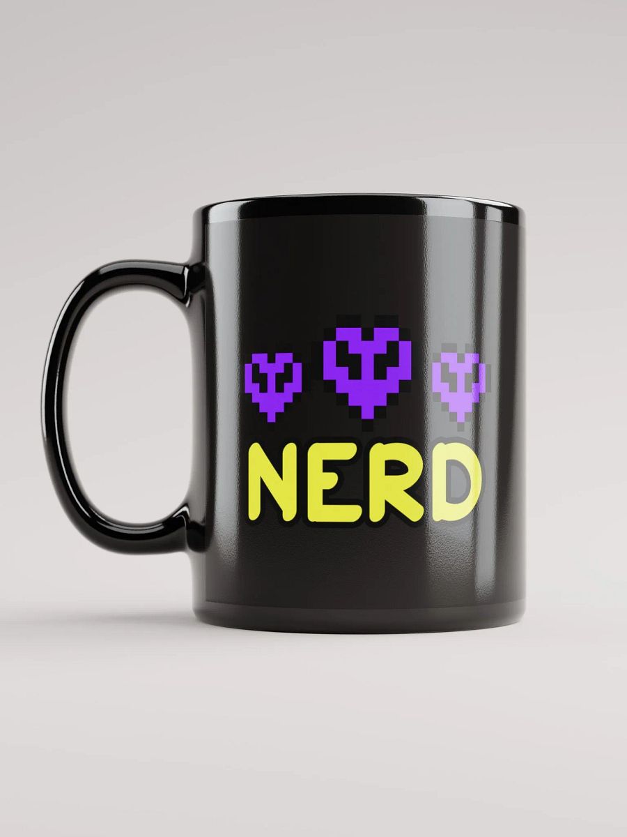 Hardcore Nerd black mug product image (12)