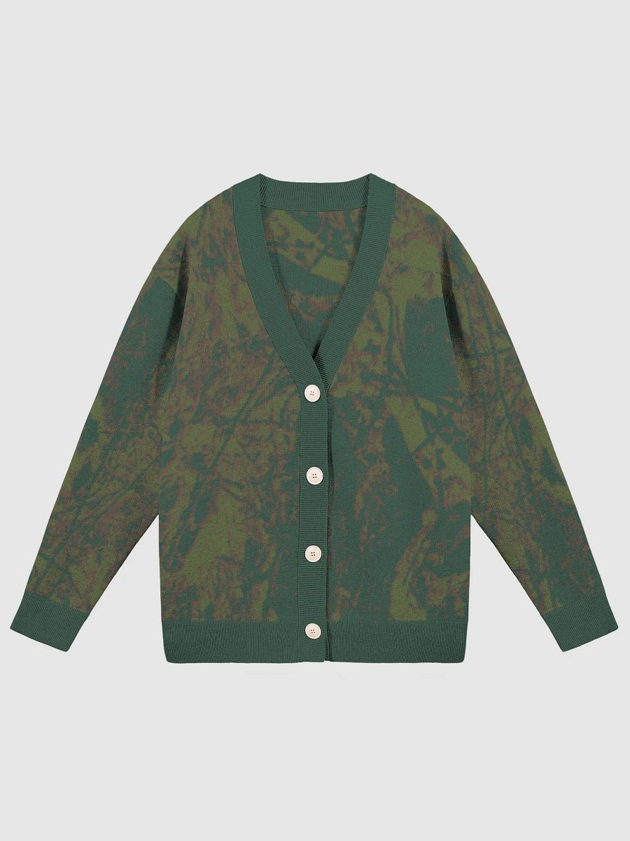 Knitted Cardigan Without Pocket - Dead Split - It Happennnns Camo product image (1)