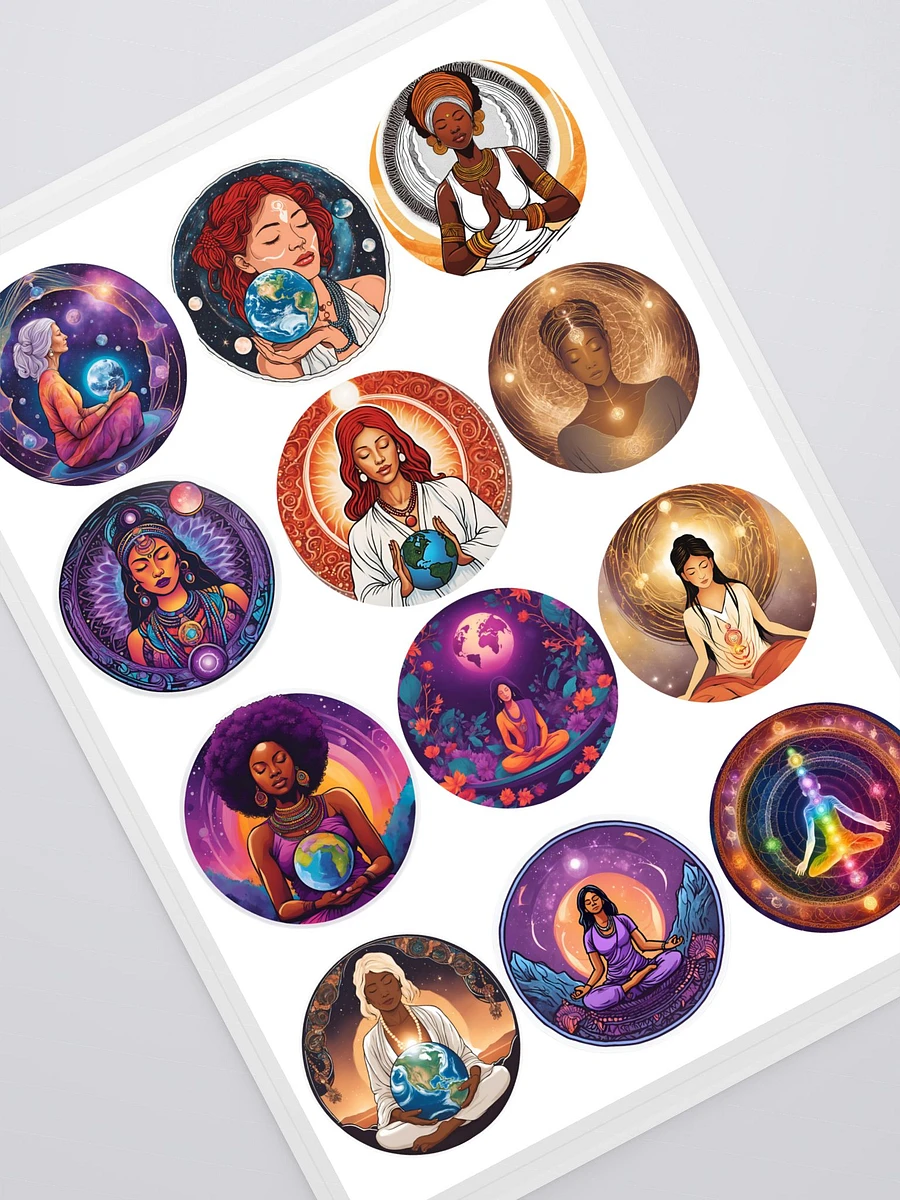 Mystical Meditation Sticker Sheet product image (1)