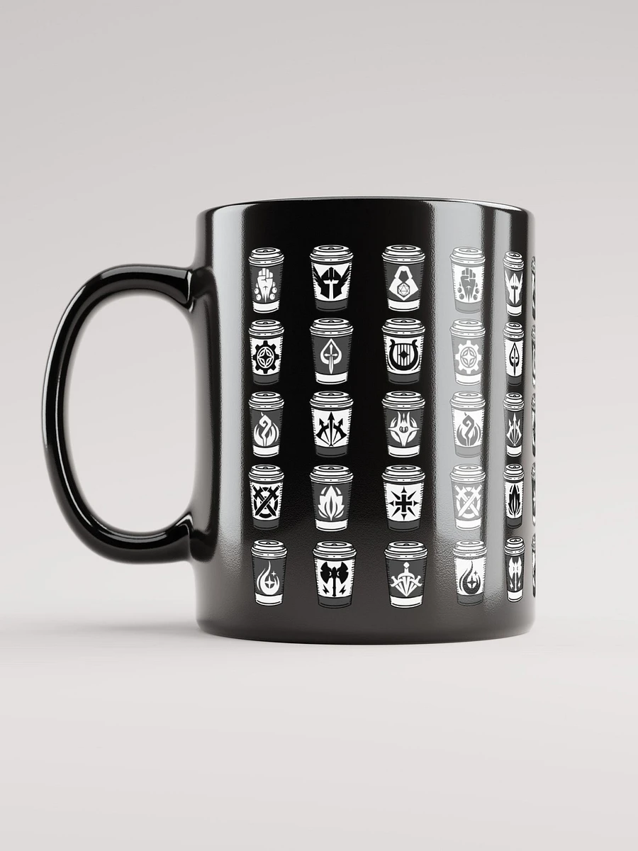 D&D Coffee Cup Classes Black Glossy Mug product image (6)