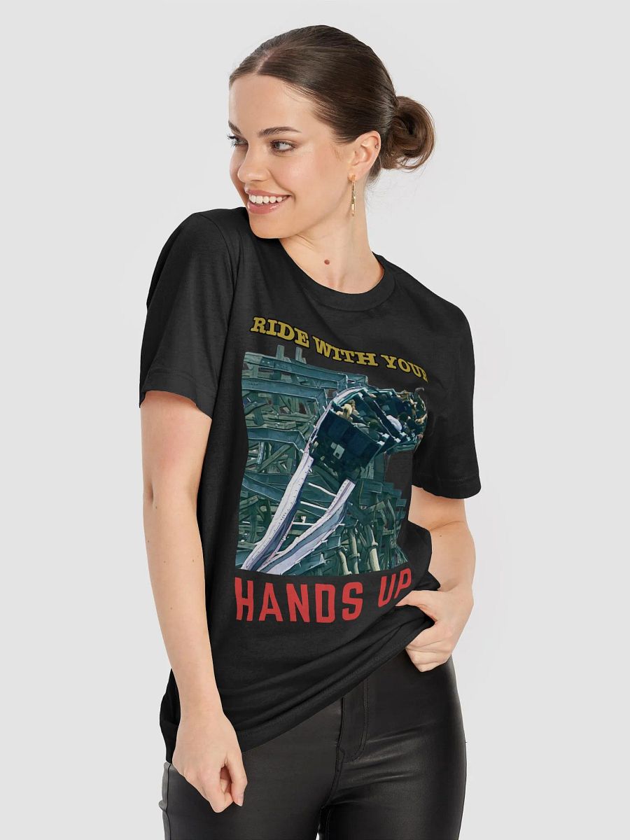 Ride With Your Hands Up Roller Coaster T-Shirt product image (4)