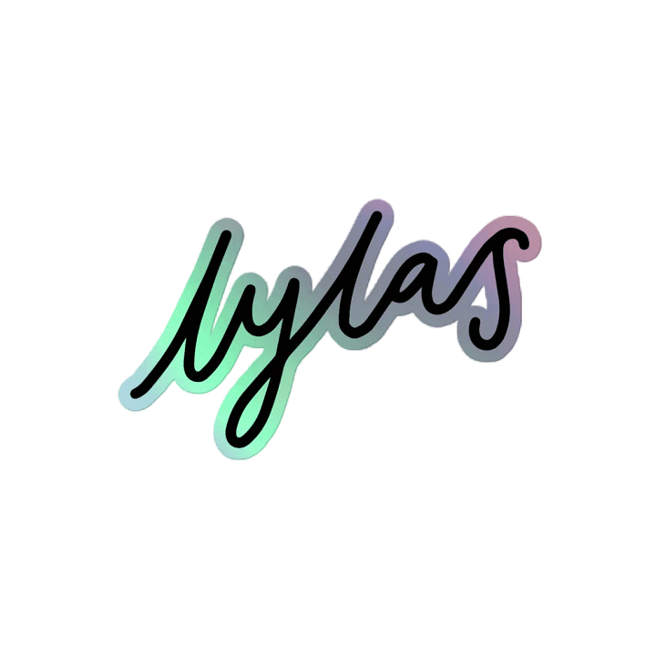 LYLAS Holographic Sticker product image (2)