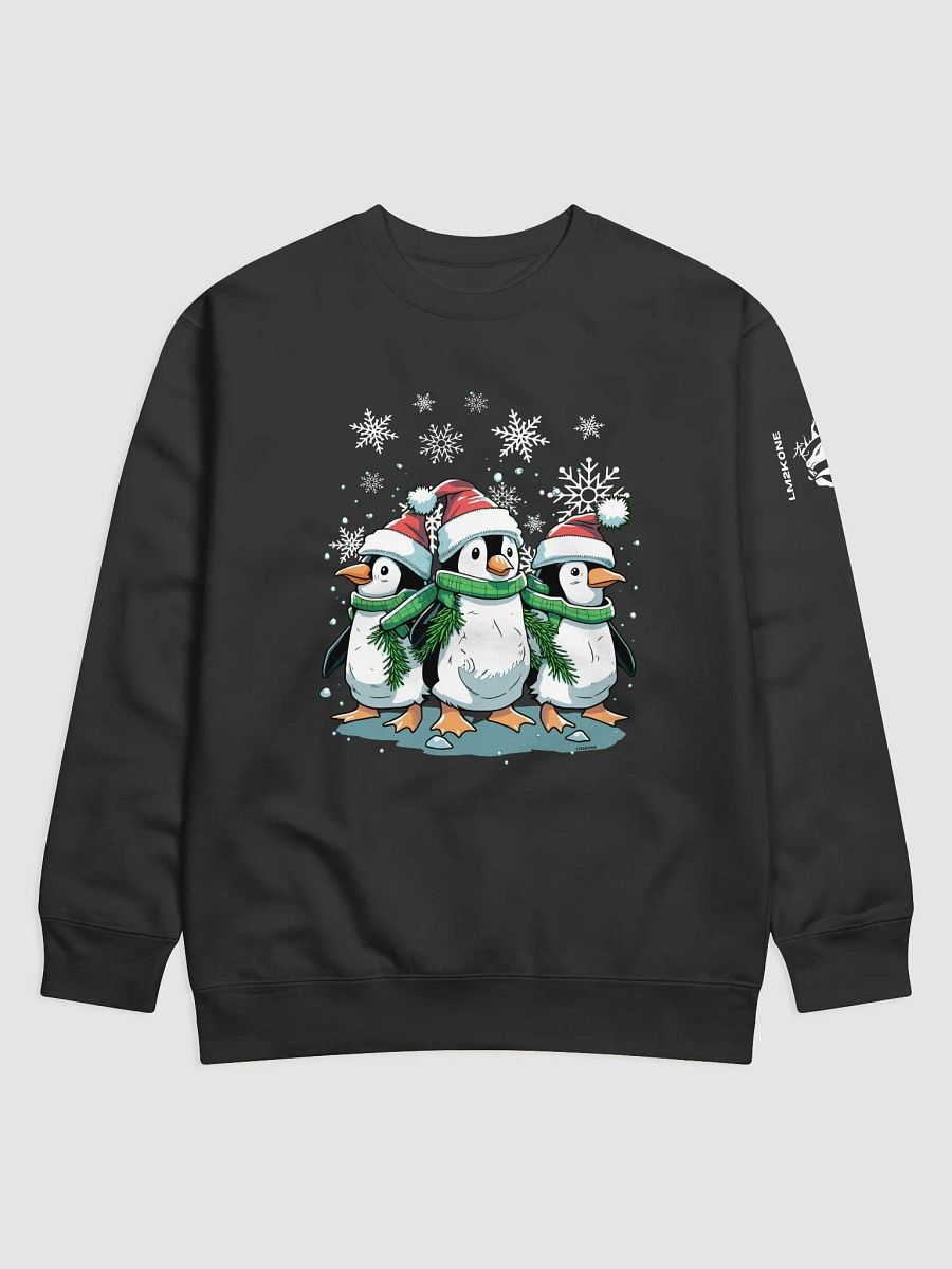 Santa Penguin Party Sweatshirt product image (1)