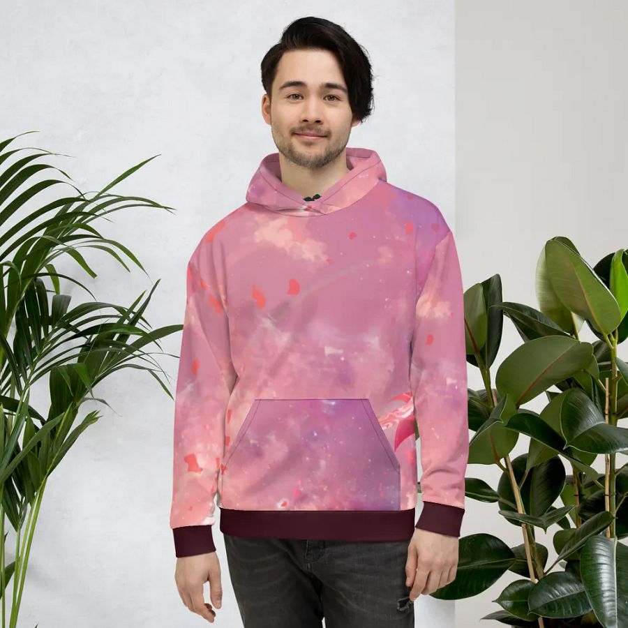 Samurai Artwork Custom all over hoodie product image (4)