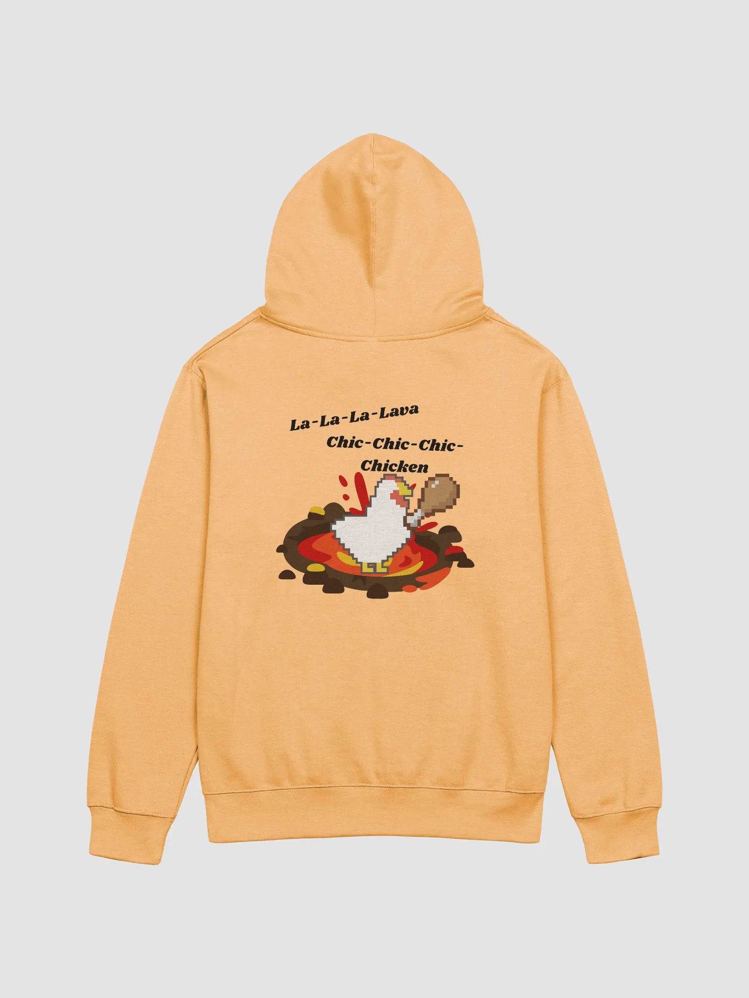 Pixelated Chicken Hot Sauce Hoodie product image (5)