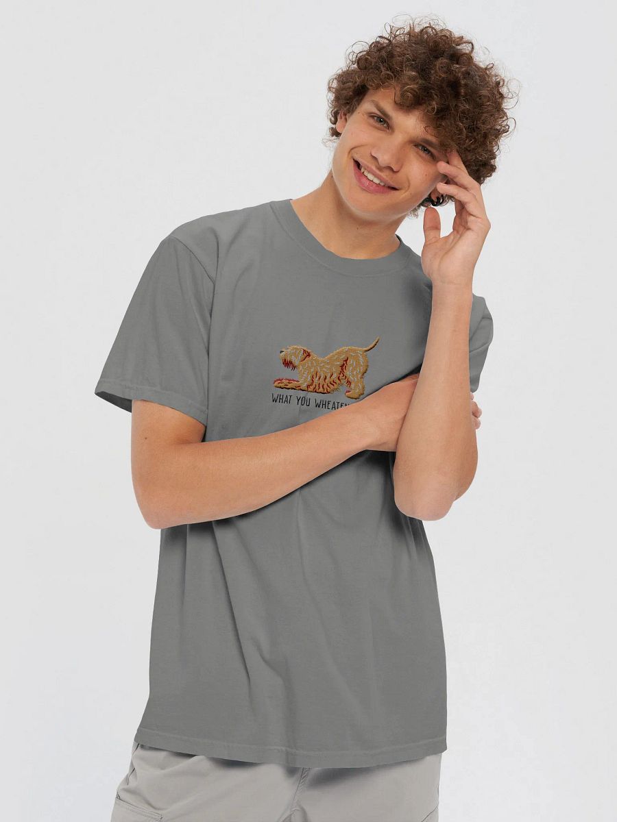 What You Wheaten For? T-Shirt(Embroidered) of a Wheaten Terrier product image (27)