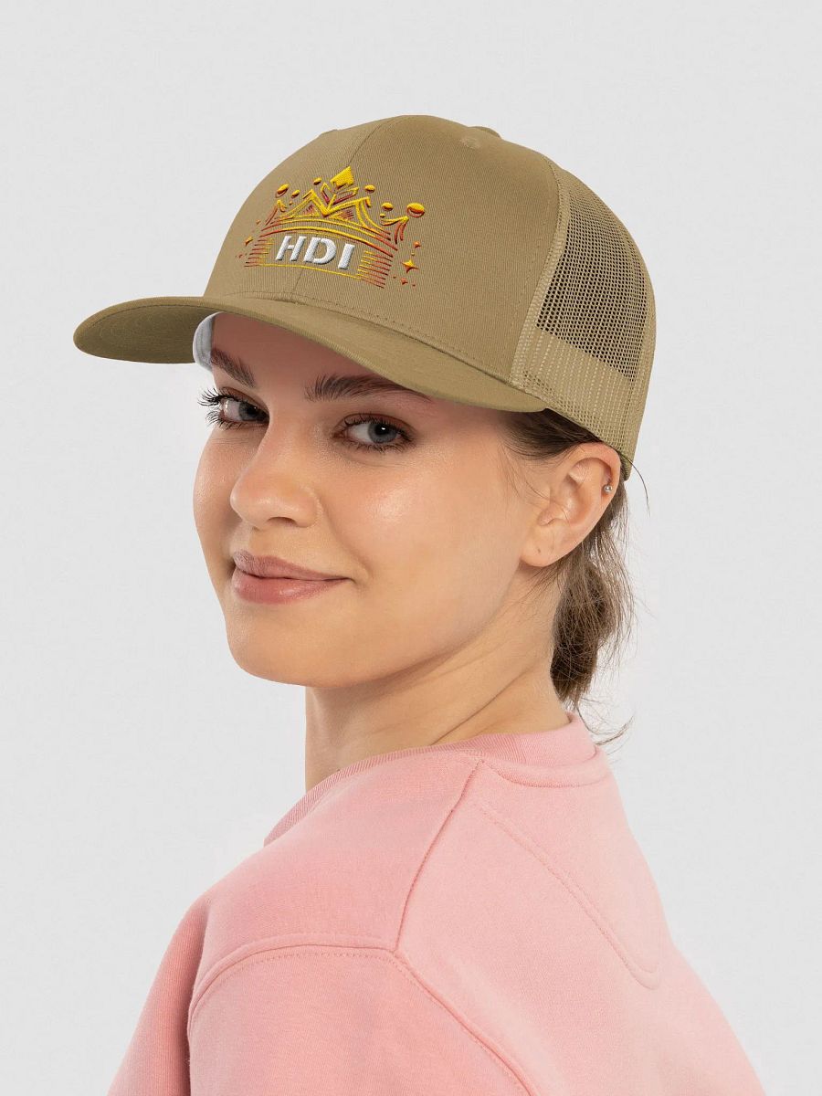 HDI Gold Crown with White Text - Trucker Hat product image (4)
