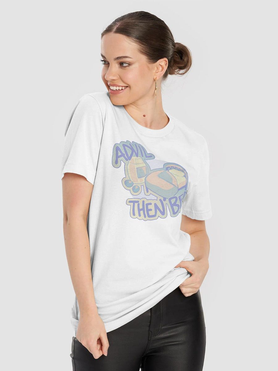Pain Meds then Bed Tee (White) product image (8)